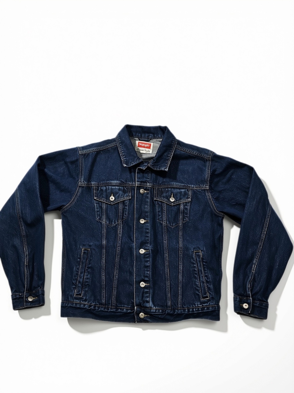 Wrangler Men's Indigo Blue Denim Jacket